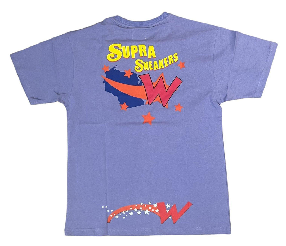 Supra Sneakers State Pride Tee Lavender