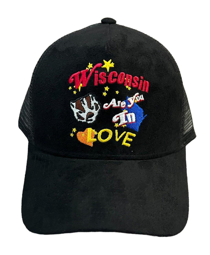 Supra Sneakers State Pride Trucker Hat Black