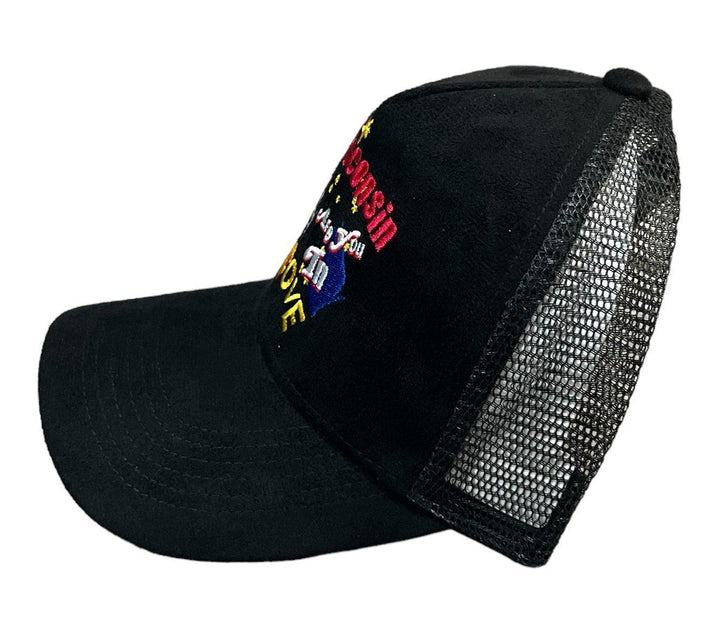 Supra Sneakers State Pride Trucker Hat Black