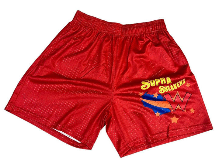 Supra Sneakers Store Pride Shorts Red