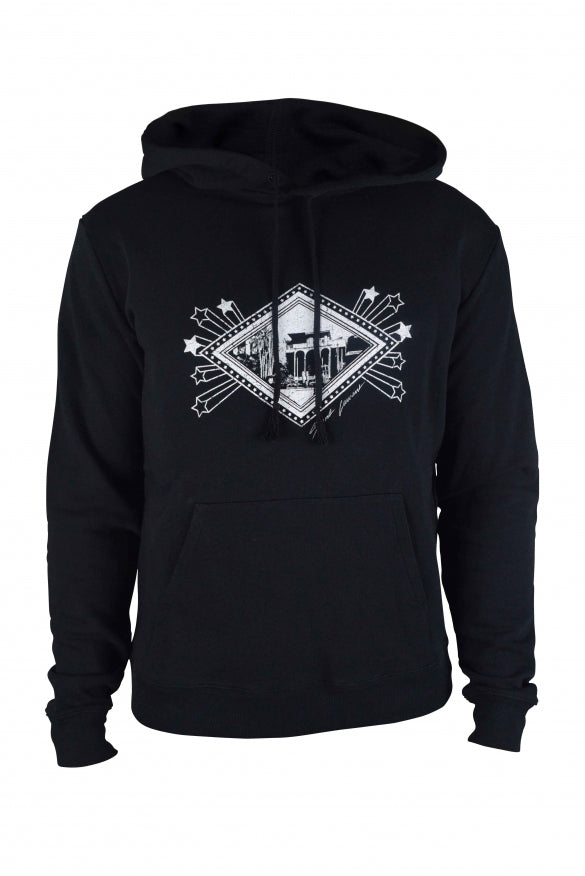 Saint Laurent Men Hoodie Sweat With Logo