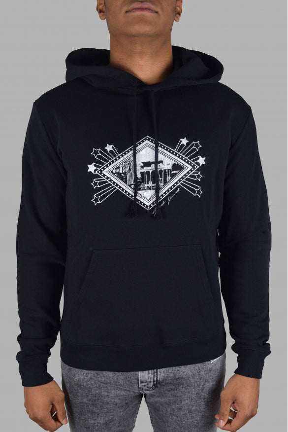 Saint Laurent Men Hoodie Sweat With Logo