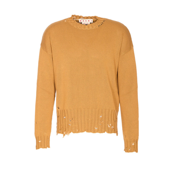 Marni Men Sweater With Marni Symbol Embroidery