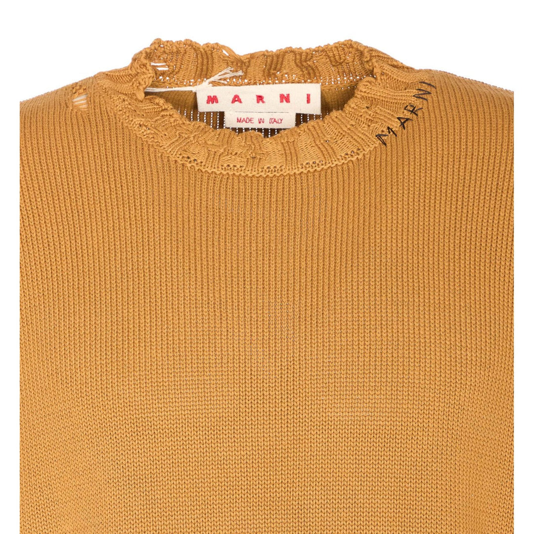 Marni Men Sweater With Marni Symbol Embroidery