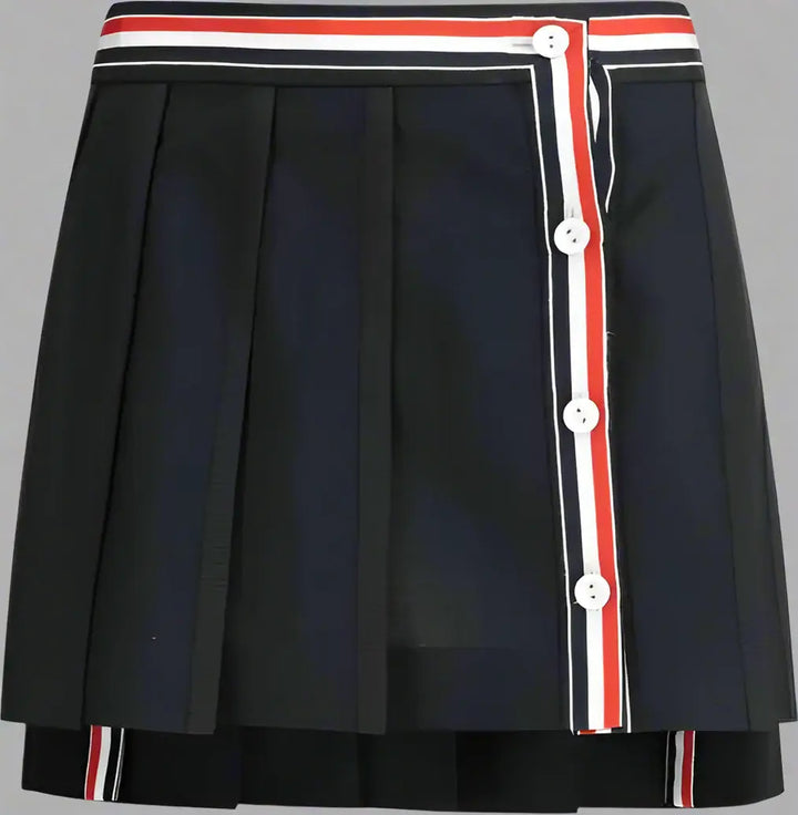Thom Browne Wool Mini Skirt