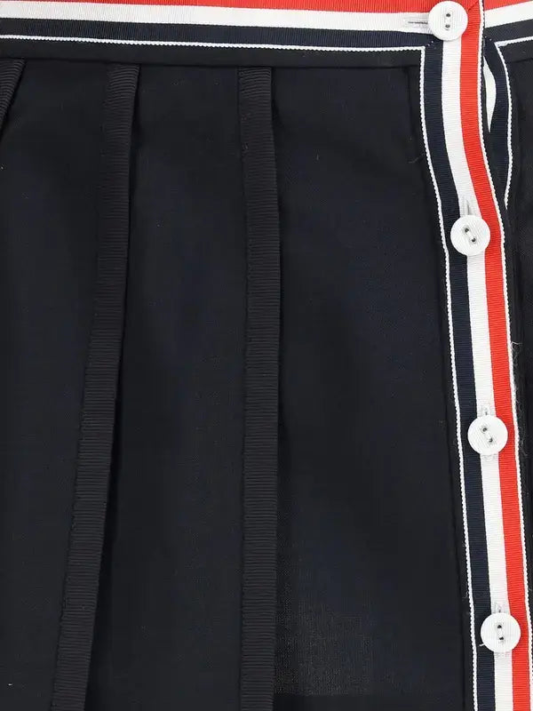 Thom Browne Wool Mini Skirt