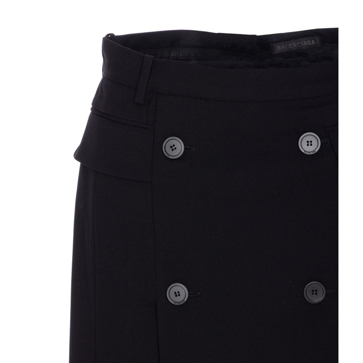 Balenciaga Women Tailored Mini Skirt