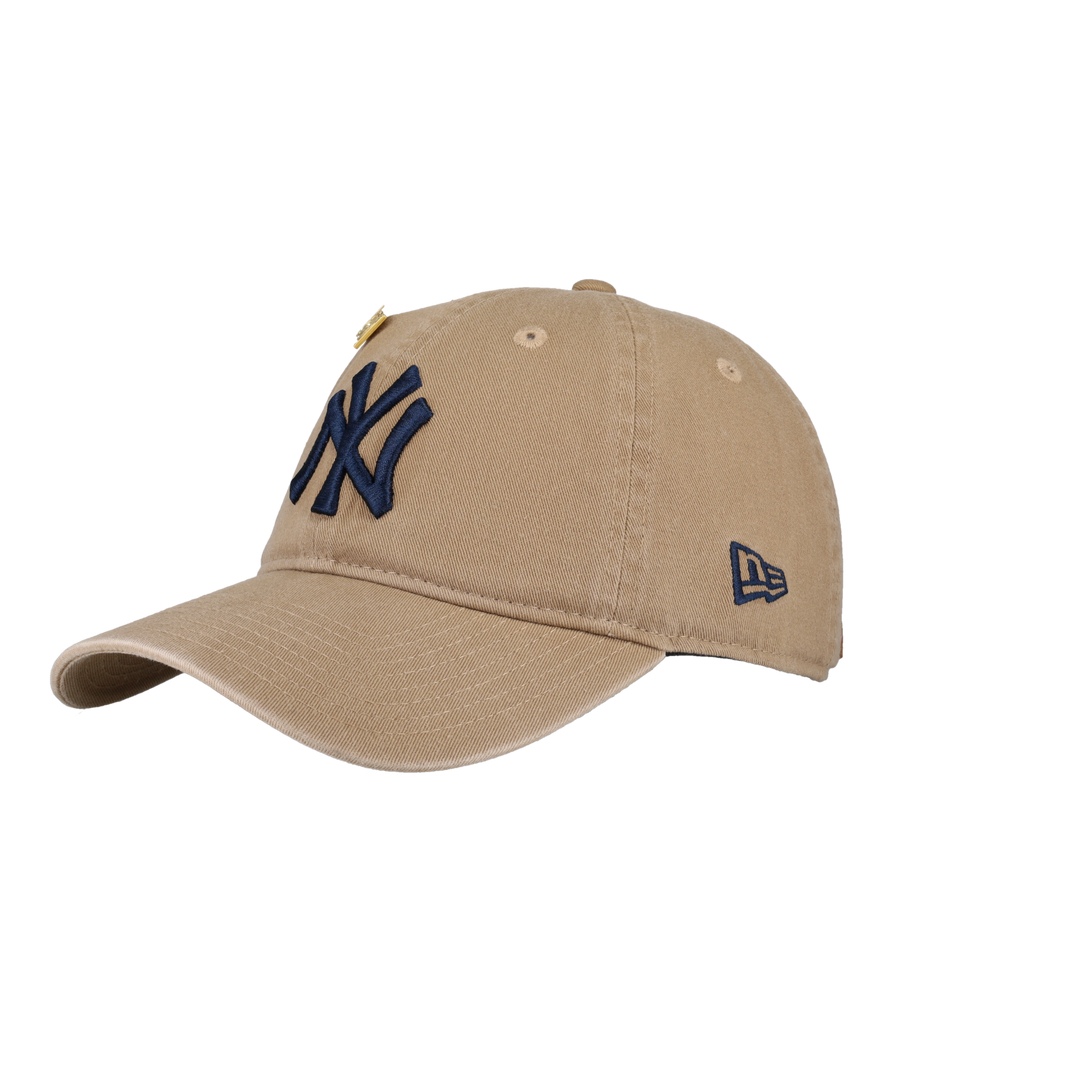 New York Yankees New Era 9Twenty Adjustable Hat (Tan)