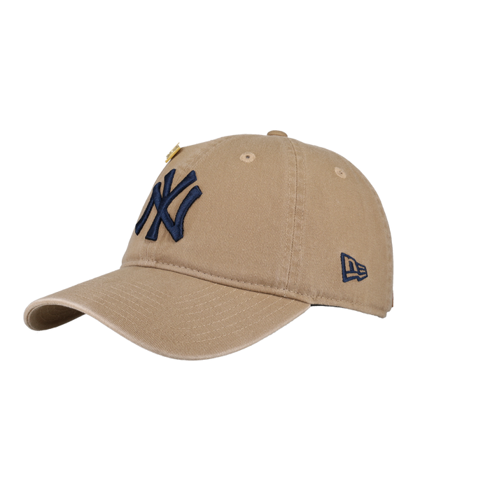 New York Yankees New Era 9Twenty Adjustable Hat (Tan)