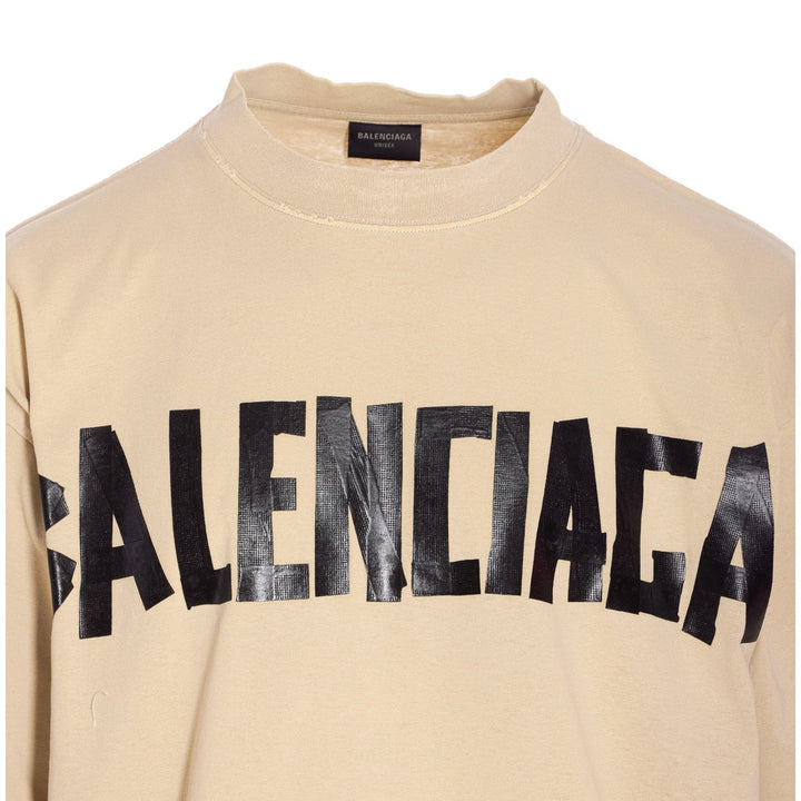 Balenciaga Men Tape Type T-Shirt