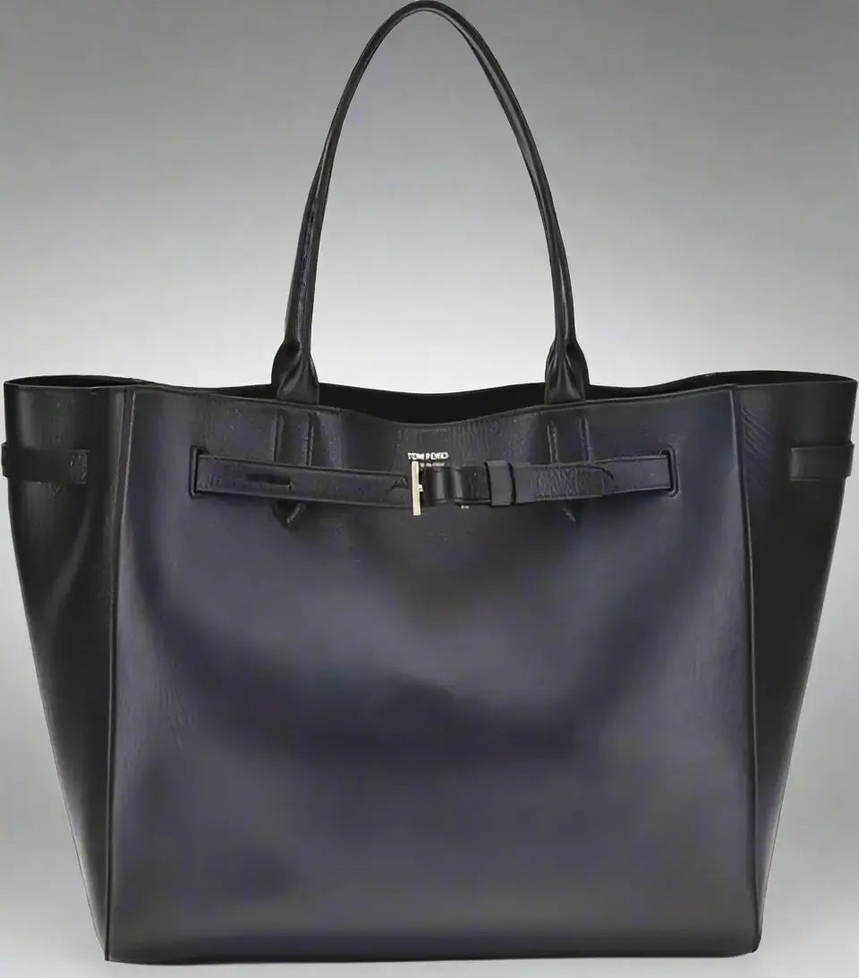 TOM FORD black Large Audrey Tote Bag