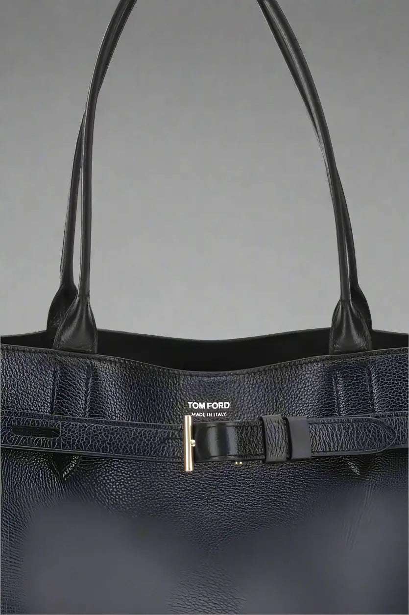 TOM FORD black Large Audrey Tote Bag