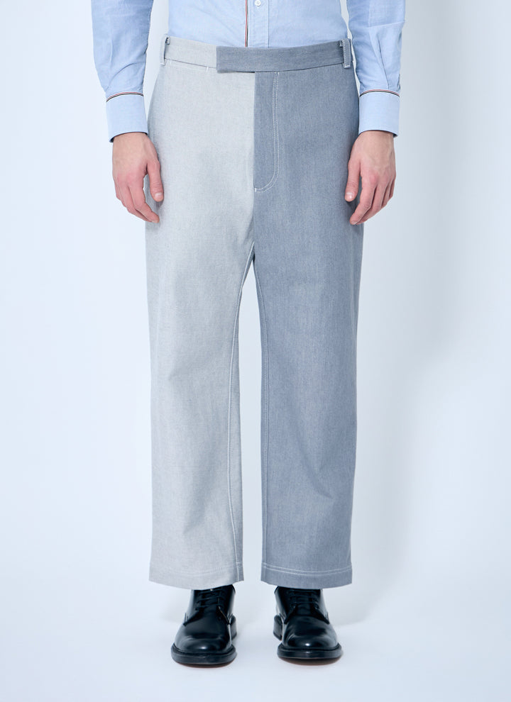 Thom Browne Men Constrast Tailored Pants