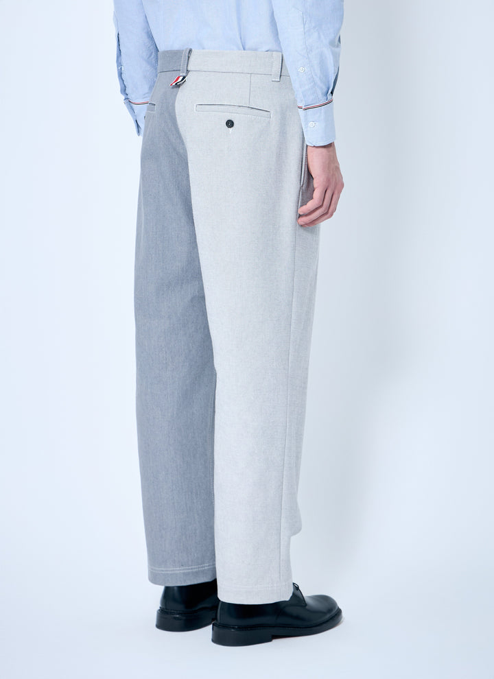 Thom Browne Men Constrast Tailored Pants