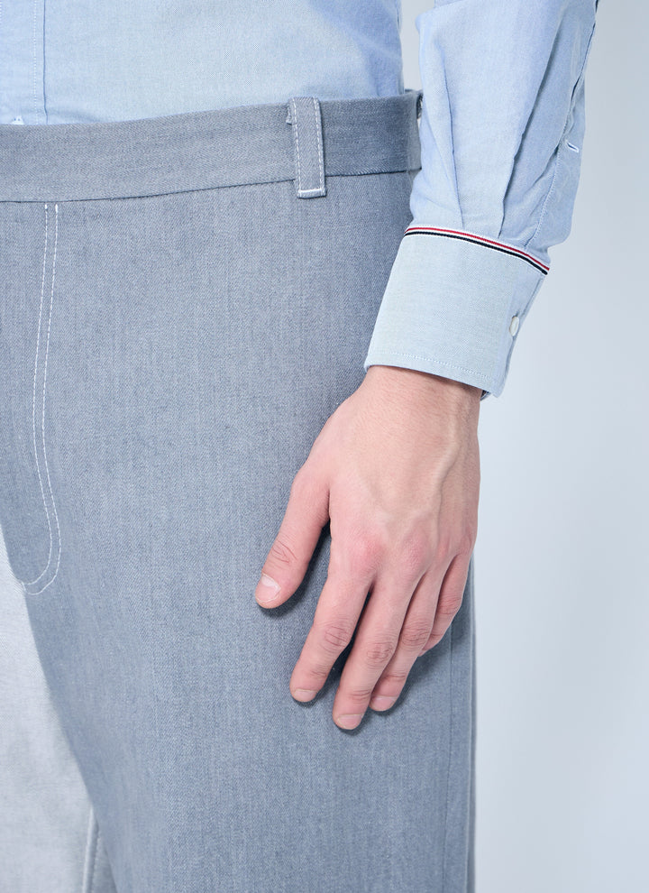 Thom Browne Men Constrast Tailored Pants
