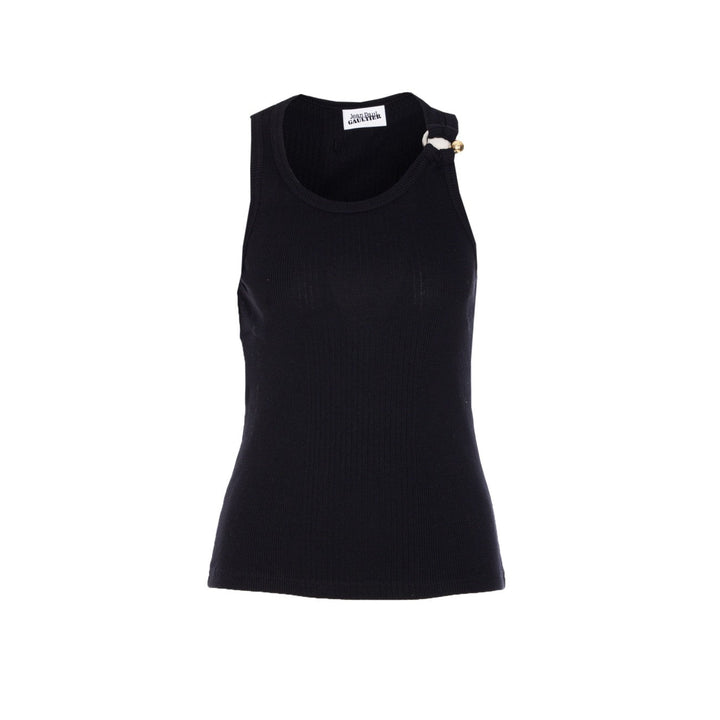 Jean Paul Gaultier Women The Black Piercing Tank Top