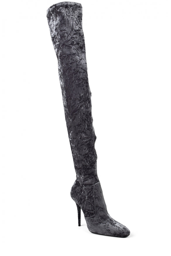 Saint Laurent Women Talia Thigh-High Boots