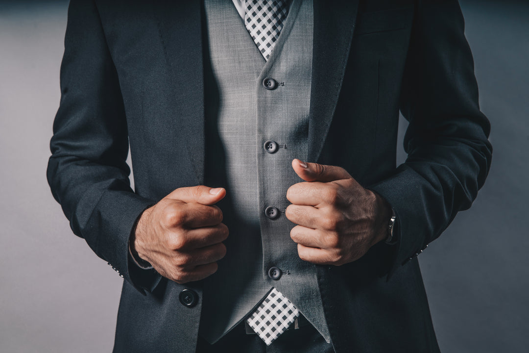 Man in three piece suit 