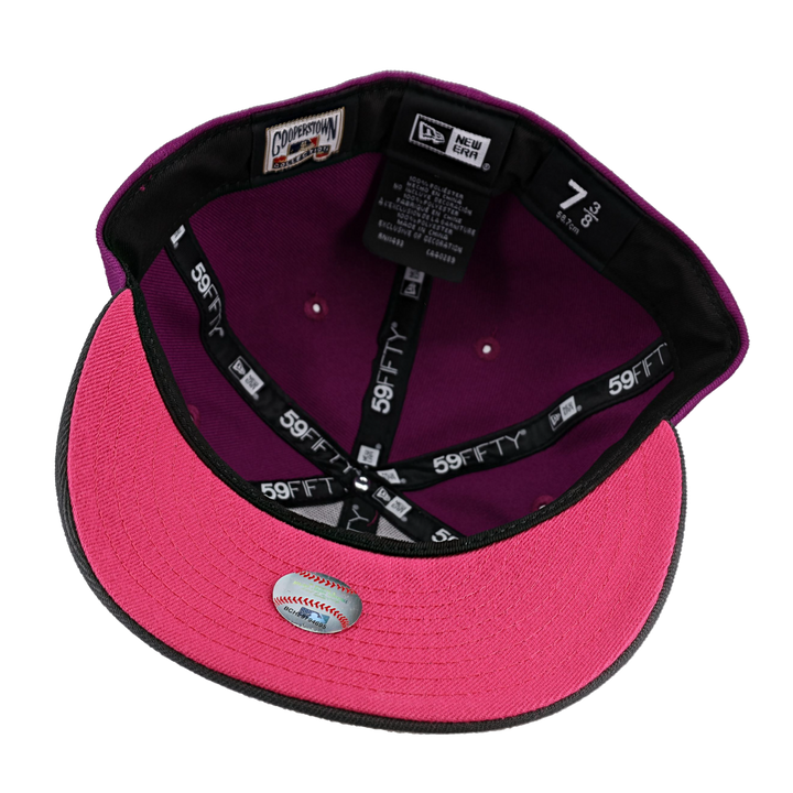 Detroit Tigers Purple 50th Anniversary Side Patch 59Fifty Fitted Hat