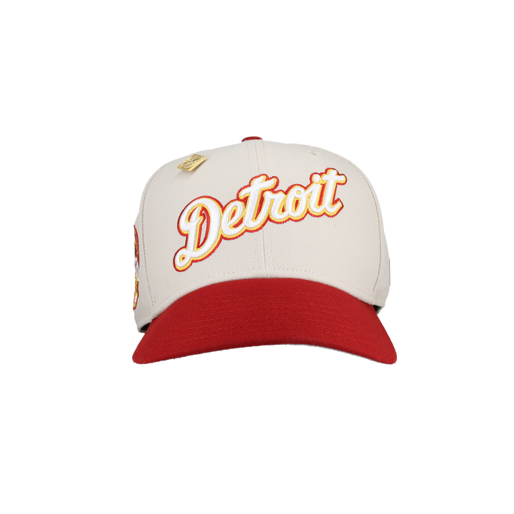 Detroit Tigers April 4th Collection Tiger Stadium Patch Fitted Hat