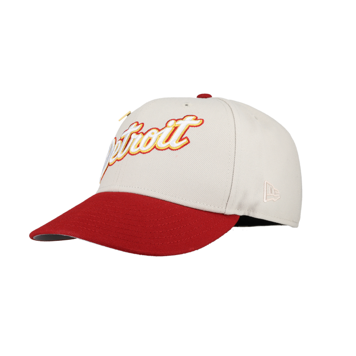 Detroit Tigers April 4th Collection Tiger Stadium Patch Fitted Hat