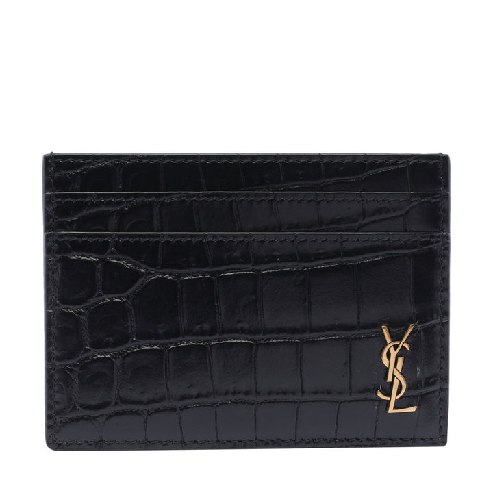 Saint Laurent Men Tiny Cassandre Cards Holder