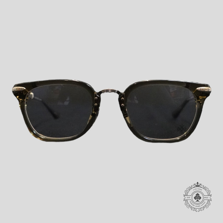 Chrome Hearts Titanasluvr Glasses in Grey/Silver