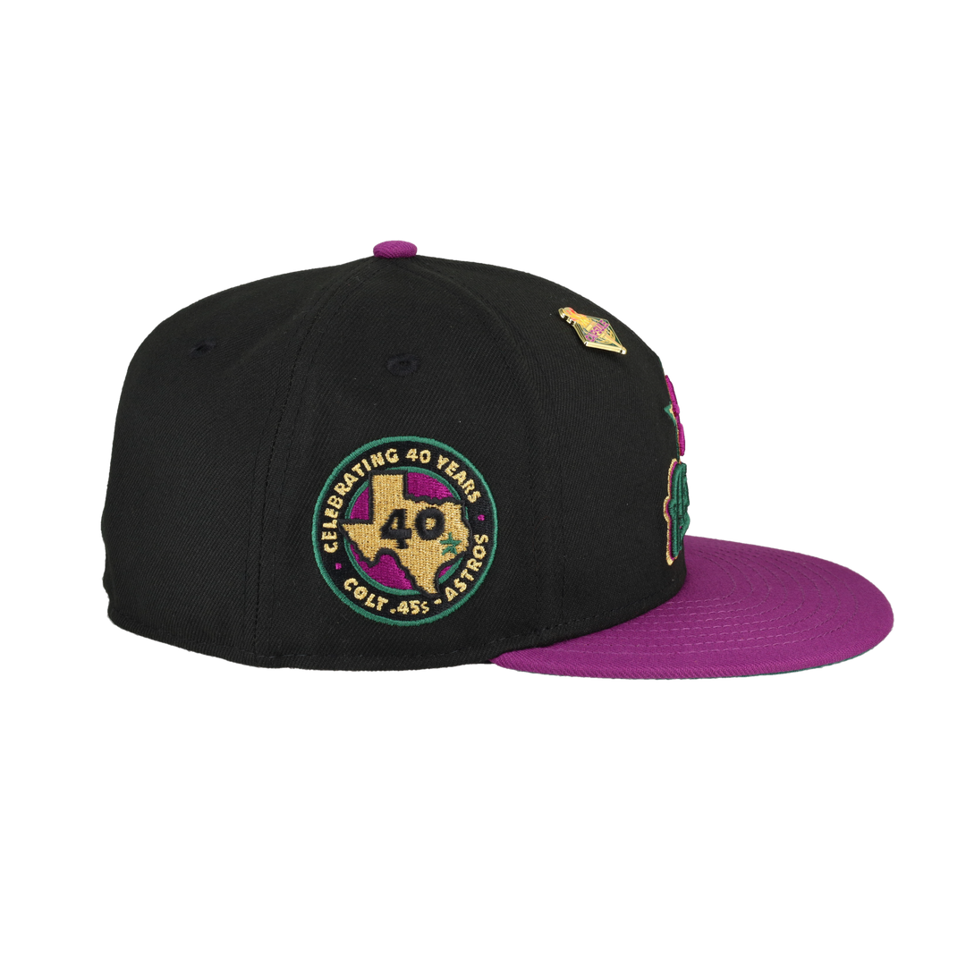 Houston Astros Torch Collection 40 Years Fitted Hat