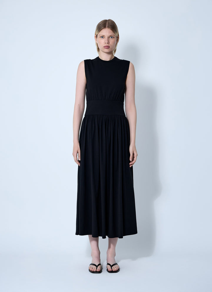 Toteme Women Sleeveless Cotton Tee Dress