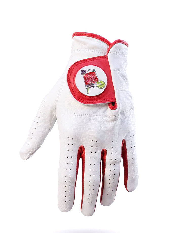 Transfusion Cabretta Leather Golf Glove | Premium Golf Glove with Magnetic Ball Marker | Left &amp; Right Hand | Standard &amp; Cadet Sizes