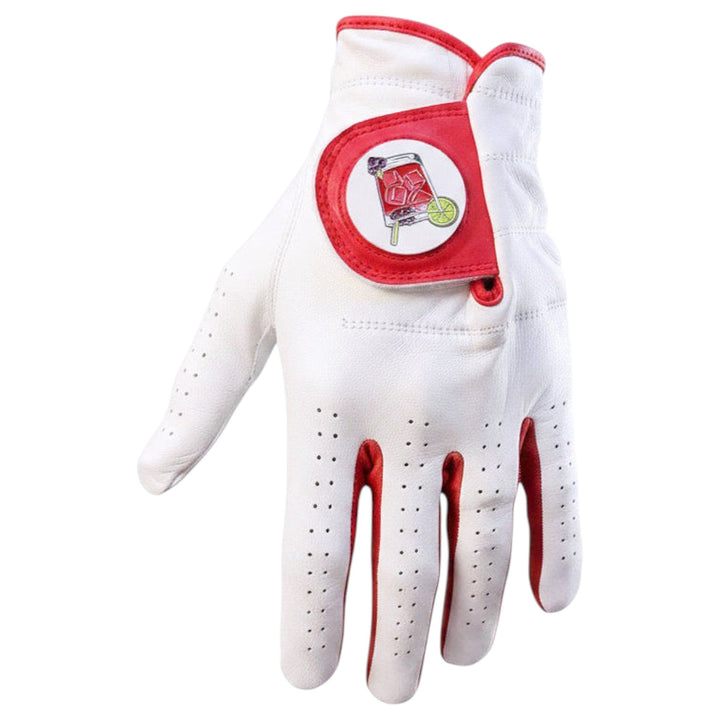 Transfusion Cabretta Leather Golf Glove | Premium Golf Glove with Magnetic Ball Marker | Left &amp; Right Hand | Standard &amp; Cadet Sizes