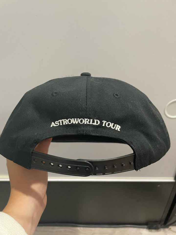 Travis Scott Astroworld Tour Wish You Were Here Hat Black