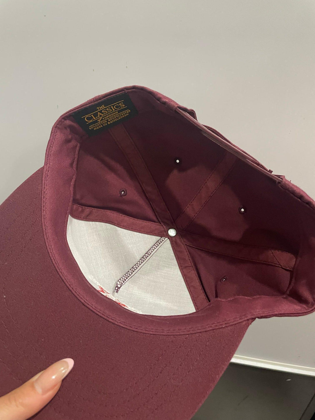 Travis Scott Astroworld Tour Wish You Were Here Hat Maroon