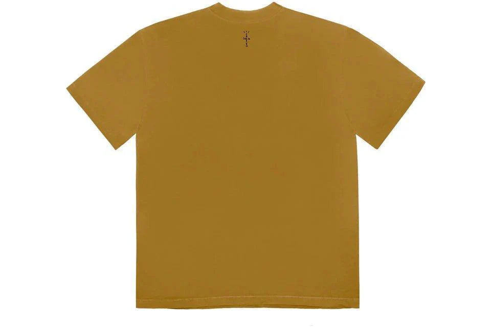 Travis Scott Cactus Jack Flower T-shirt Gold