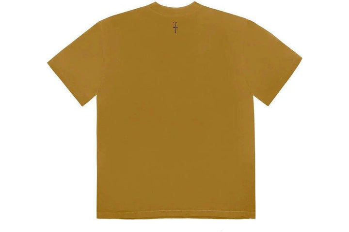 Travis Scott Cactus Jack Flower T-shirt Gold