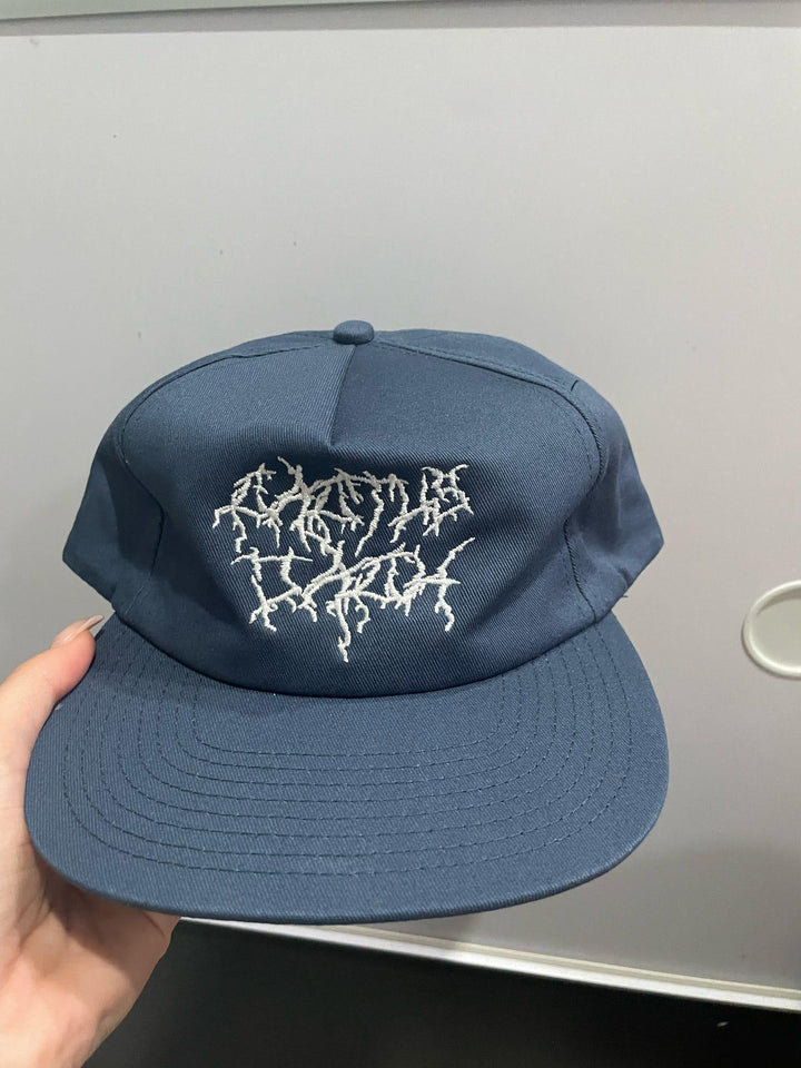 Travis Scott Cactus Jack Lightning Hat Navy