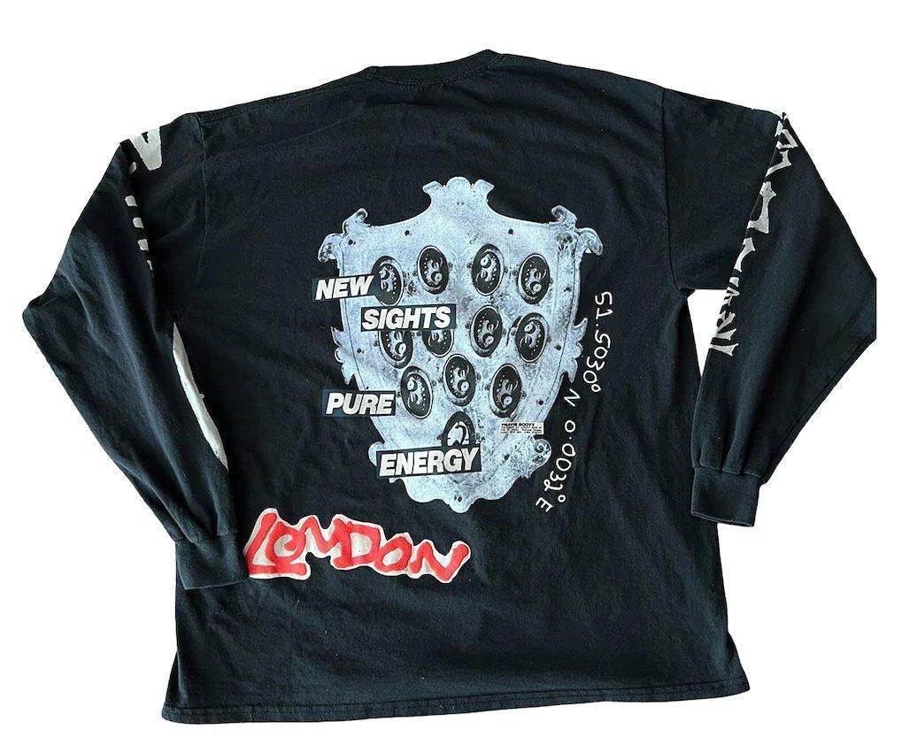 Travis Scott O2 New Sights L/S T-shirt Black