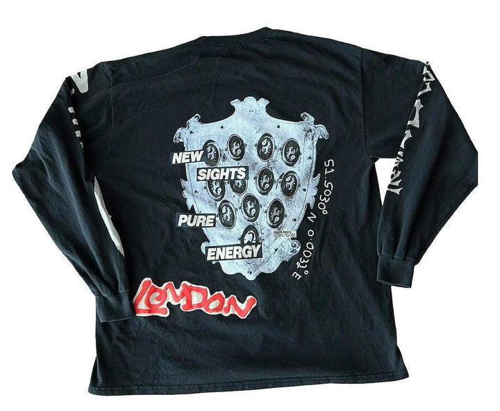 Travis Scott O2 New Sights L/S T-shirt Black