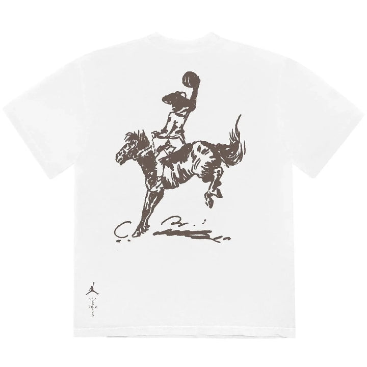 Travis Scott x Jordan Best On Earth Tee White