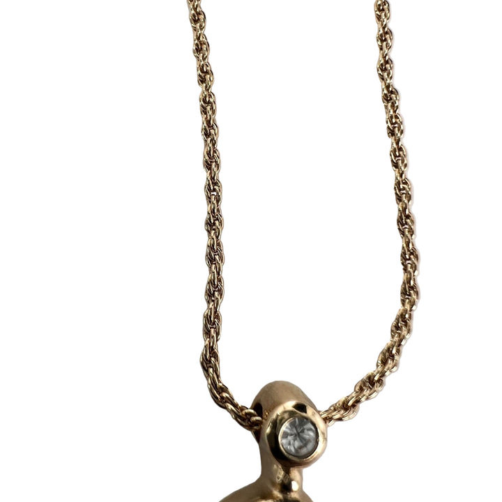 Christian Dior Multi Star Adjustable Silver Finish Necklace