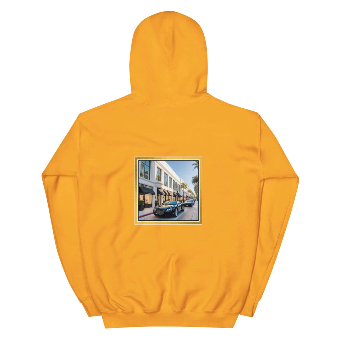 STORE 7994 custom hoodie with bold graphic back print
