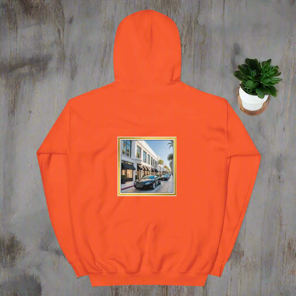STORE 7994 custom hoodie with bold graphic back print