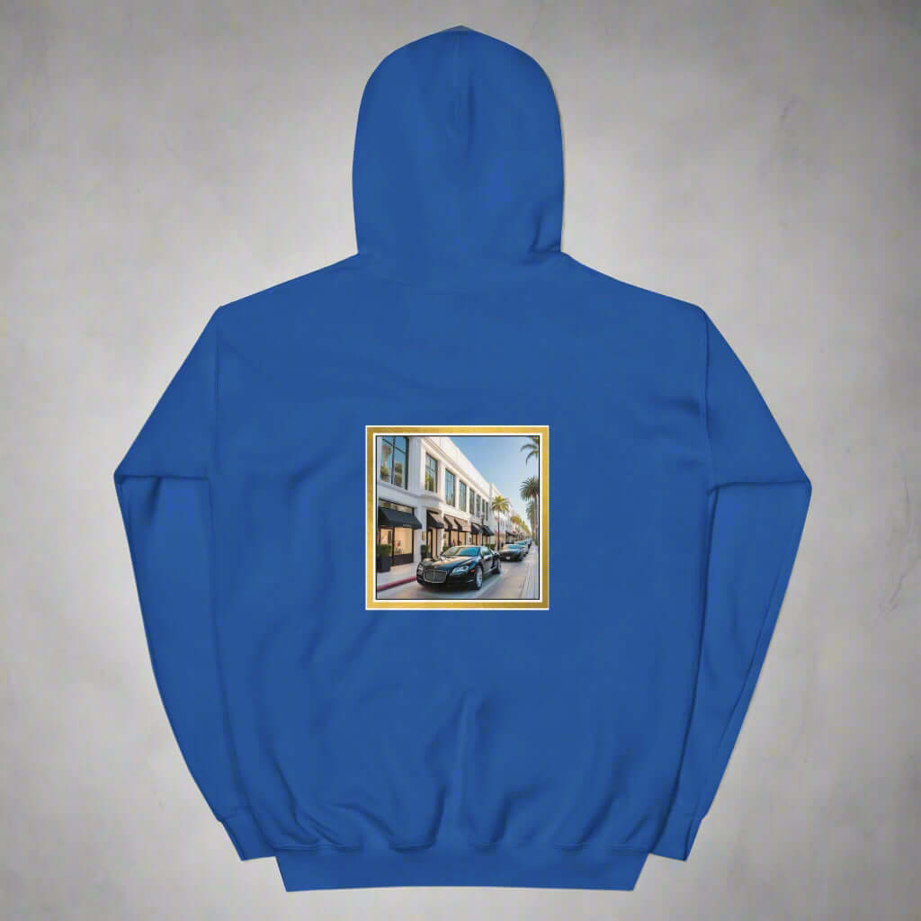 STORE 7994 custom hoodie with bold graphic back print