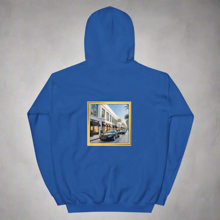 STORE 7994 custom hoodie with bold graphic back print