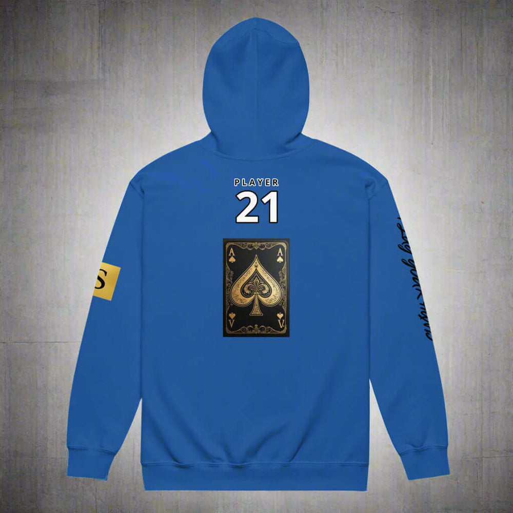 STORE 7994 custom hoodie with bold graphic back print