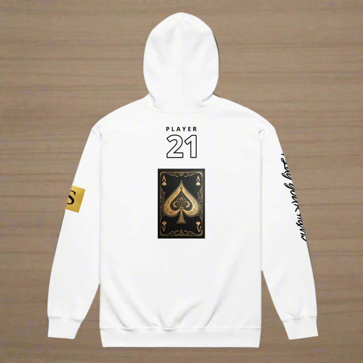 STORE 7994 custom hoodie with bold graphic back print