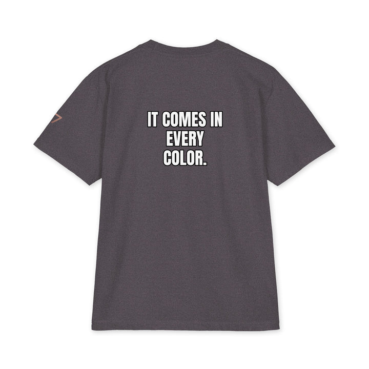 S7 “I Have a Type” graphic T-shirt with front typography, “It Comes in Every Color” back print, and S7 logo on the left sleeve.