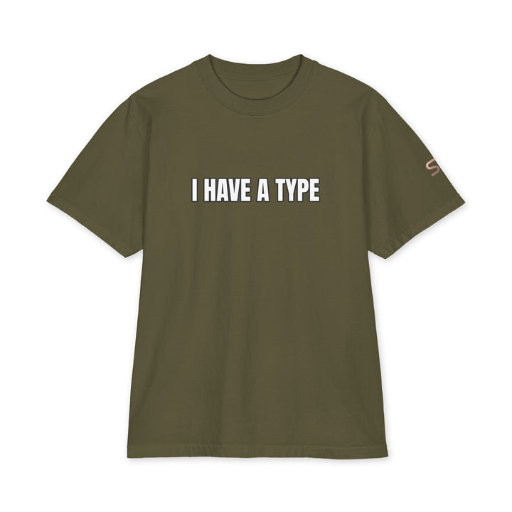 S7 “I Have a Type” graphic T-shirt with front typography, “It Comes in Every Color” back print, and S7 logo on the left sleeve.