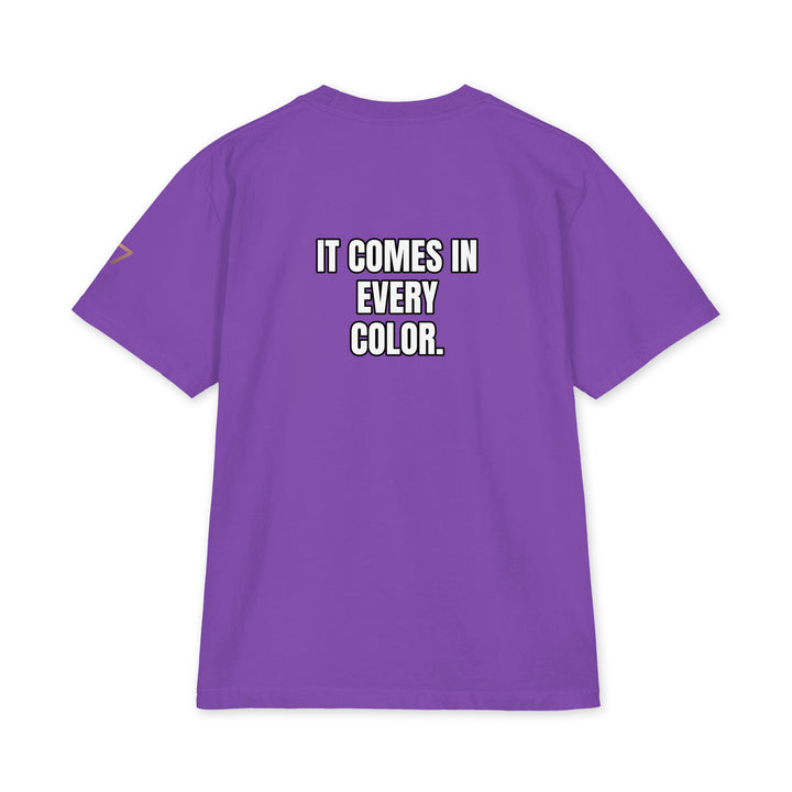 S7 “I Have a Type” graphic T-shirt with front typography, “It Comes in Every Color” back print, and S7 logo on the left sleeve.