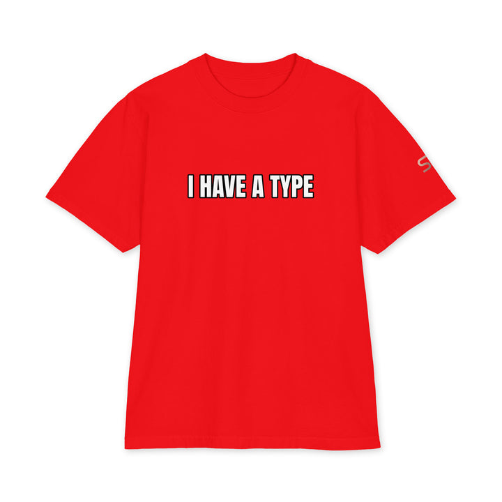 S7 “I Have a Type” graphic T-shirt with front typography, “It Comes in Every Color” back print, and S7 logo on the left sleeve.